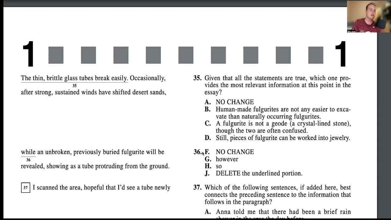 english test act answers