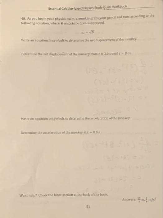 essential physics answer key