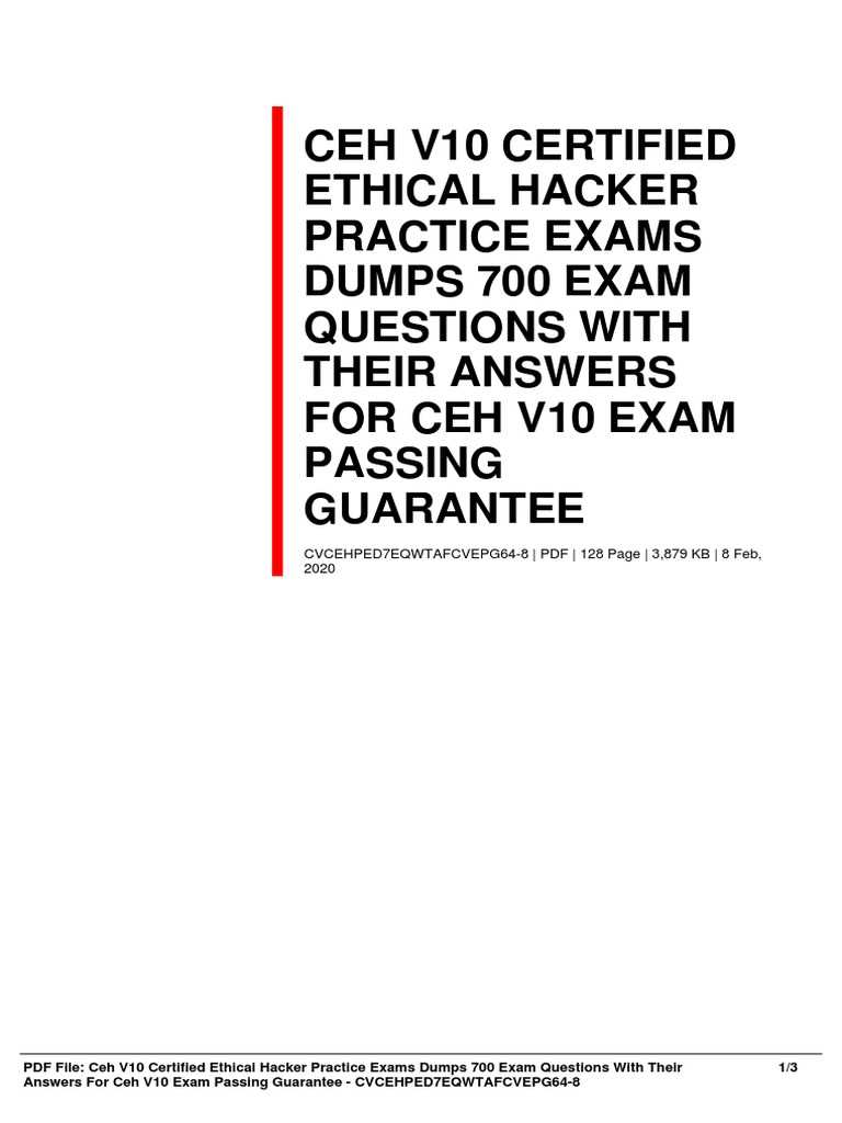 ethical hacking exam question and answer