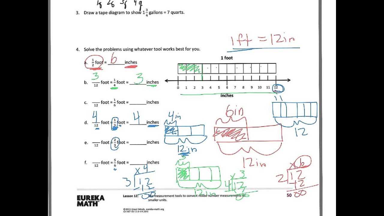 eureka math grade 4 module 7 answer key