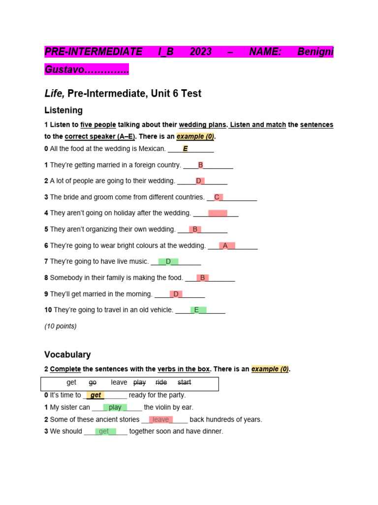 exam 01.00 play and plan pretest answers