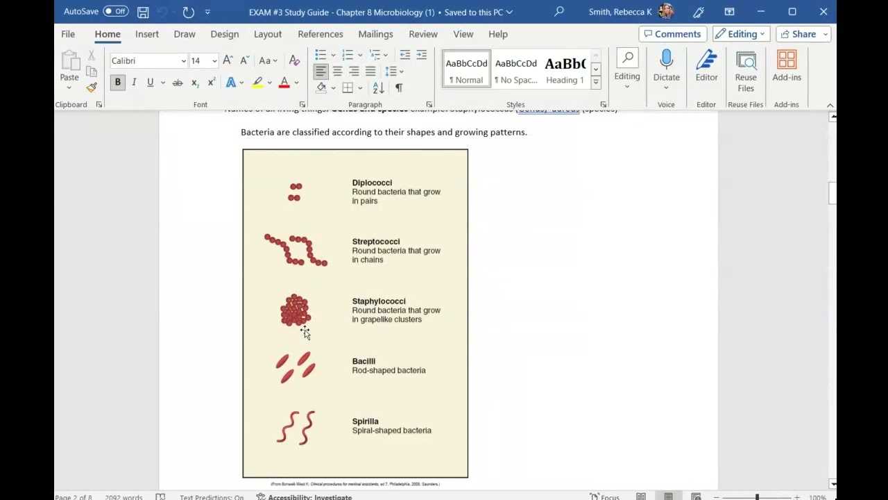 exam 1 microbiology