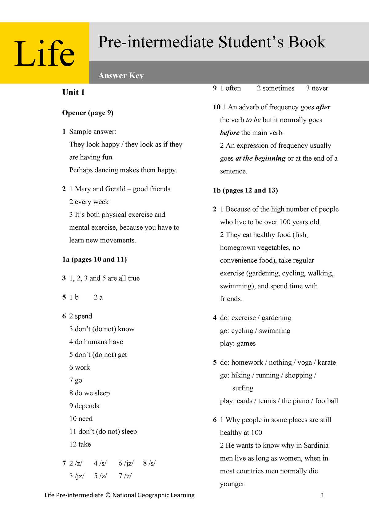 examen del capitulo 4a answer key