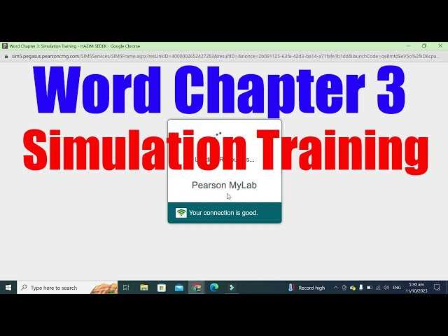 excel chapter 3 simulation exam