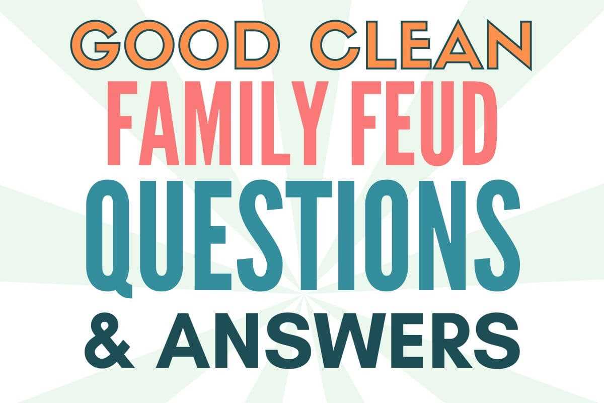 family feud questions and answers with points