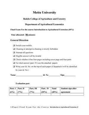 farm management final exam and answers