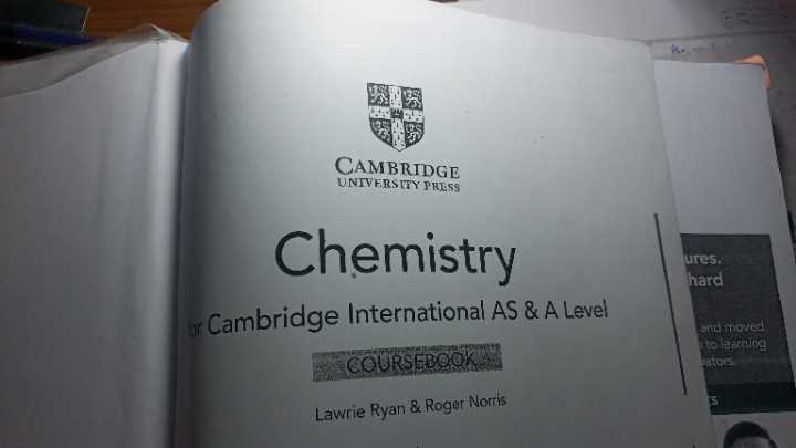 cambridge ib chemistry textbook answers exam style questions