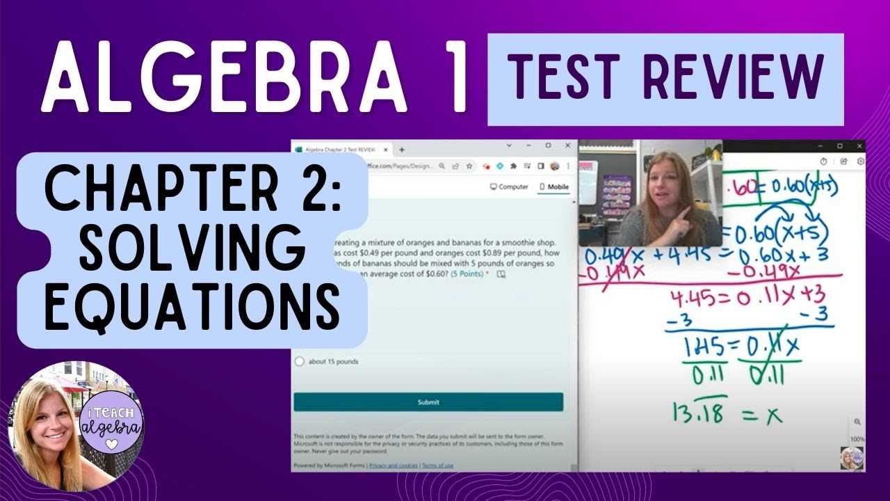 prentice hall algebra 2 chapter 2 test answers