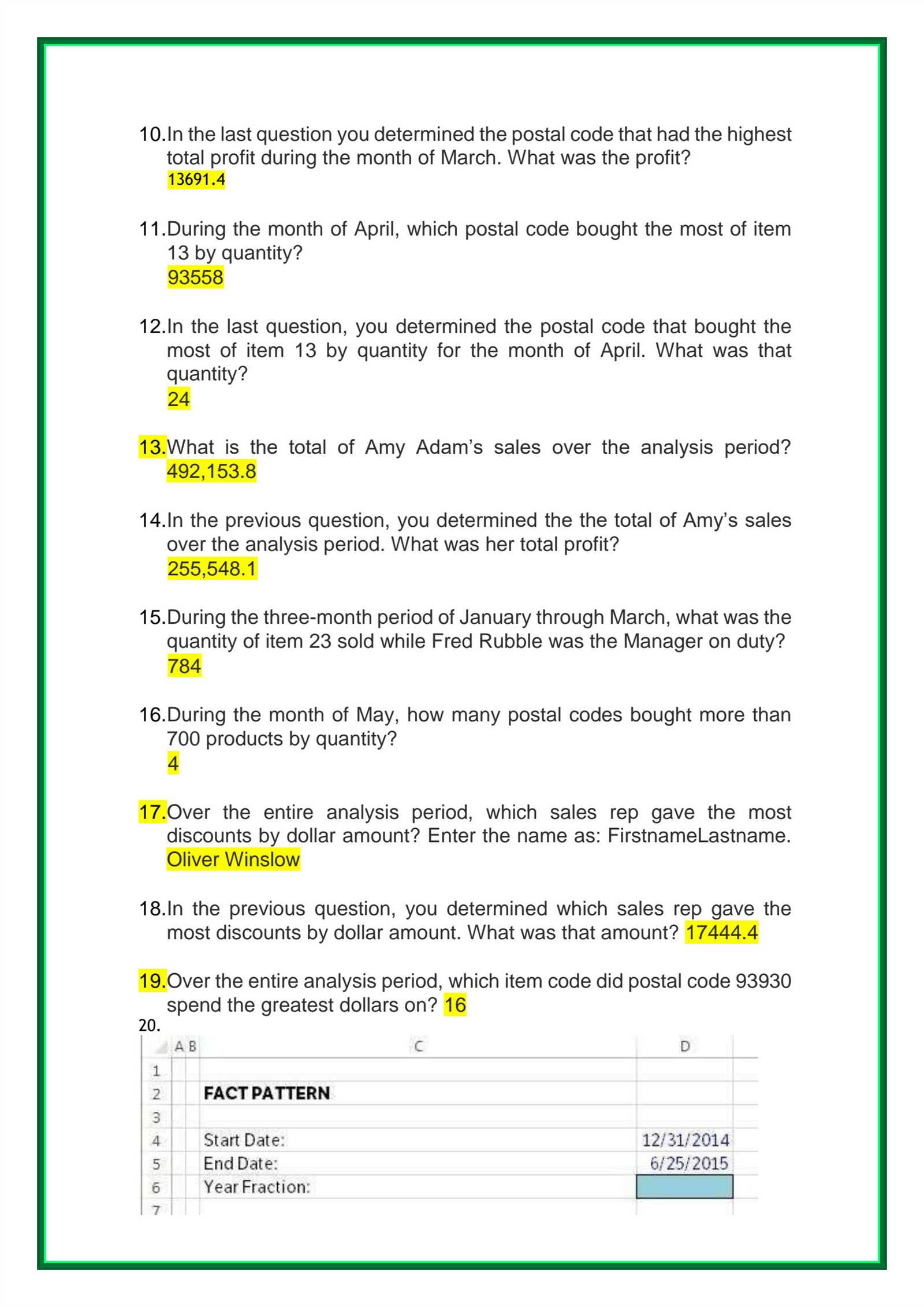 wall street prep dcf exam answers