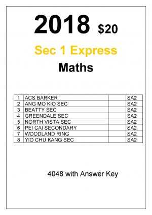 s1 maths exam paper with answers