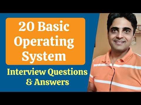 operating systems questions and answers