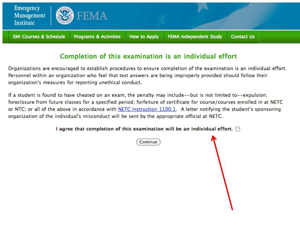 fema is 700a test answers