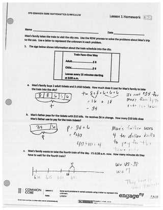 secondary math 2 module 7 answer key