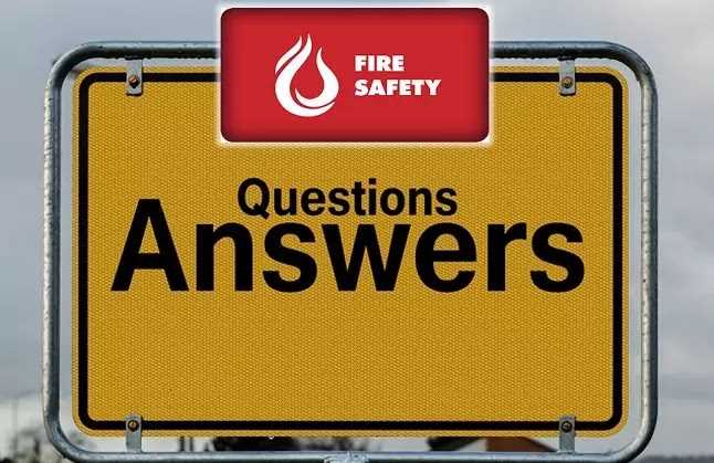 fire safety exam questions and answers