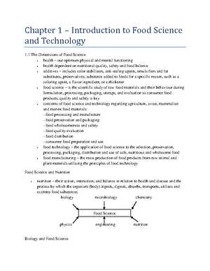 food chemistry exam questions and answers