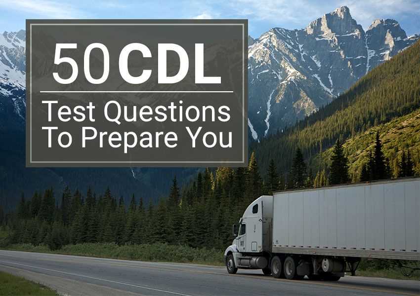 free cdl general knowledge test questions and answers