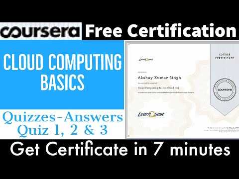 linkedin learning cloud computing core concepts exam answers