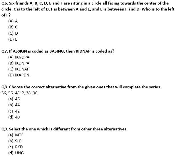 sample logic exam with answers