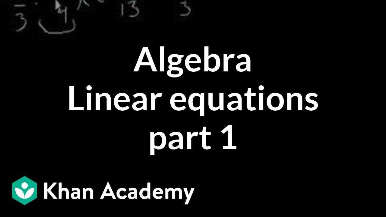 regents exam questions a.rei.b.3 solving linear equations 1a answer key