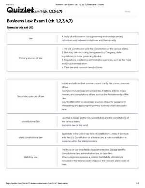 business law exam 2 answers