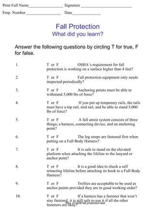 osha exam questions and answers