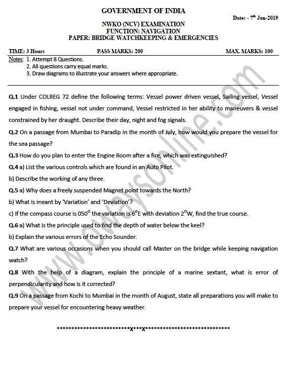 meo class 4 exam questions and answers