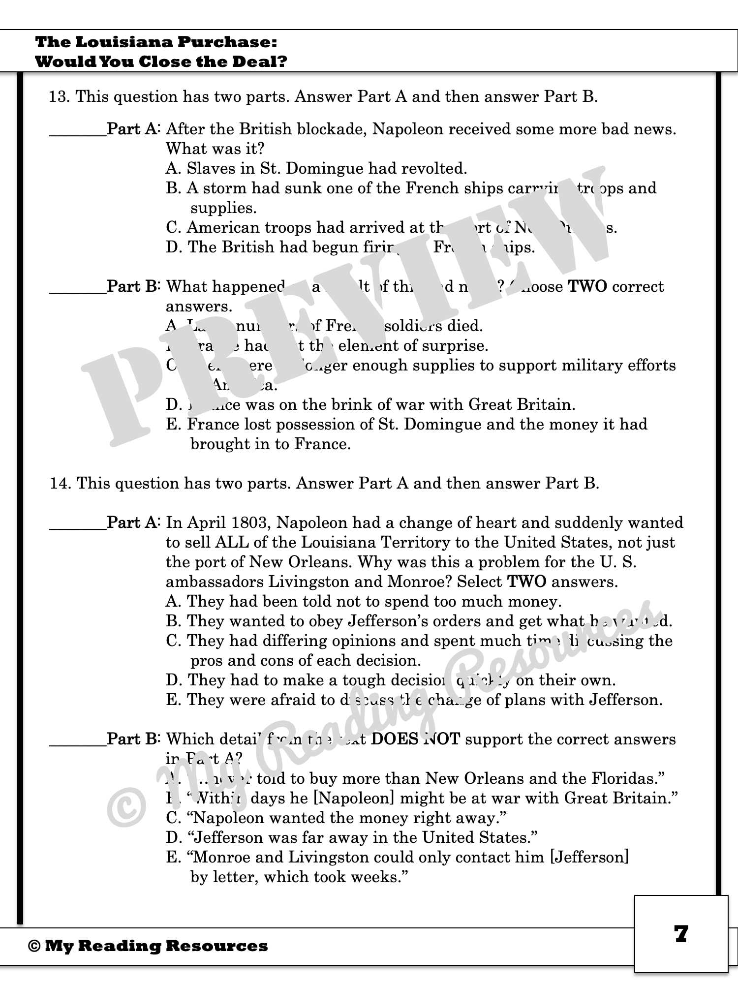 french 1 final exam answers