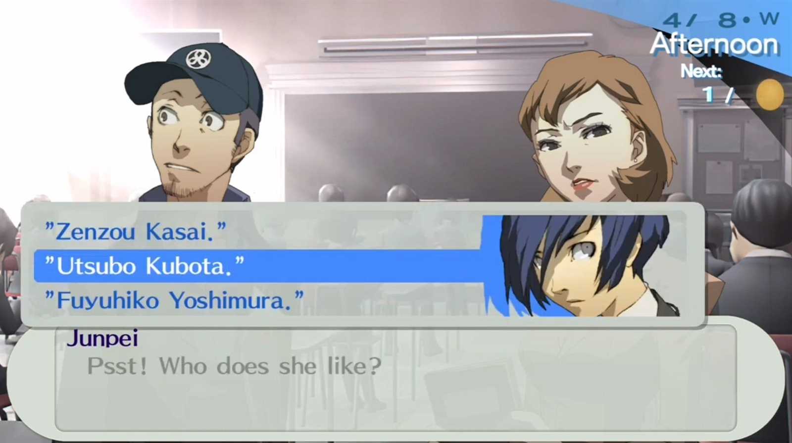 persona 3 portable final exam answers