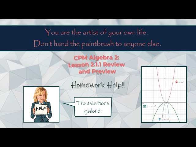 core connections algebra 2 chapter 1 answers