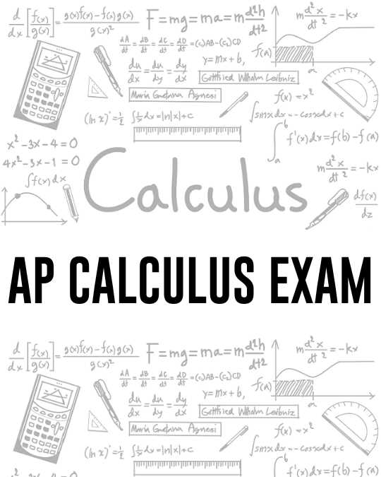 ap calculus final exam