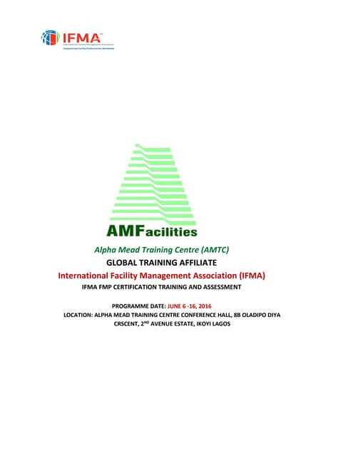 ifma fmp exam answers