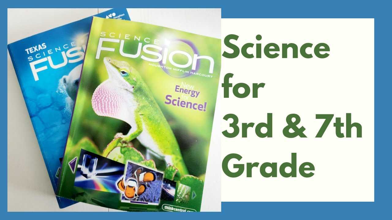 science fusion grade 7 answer key