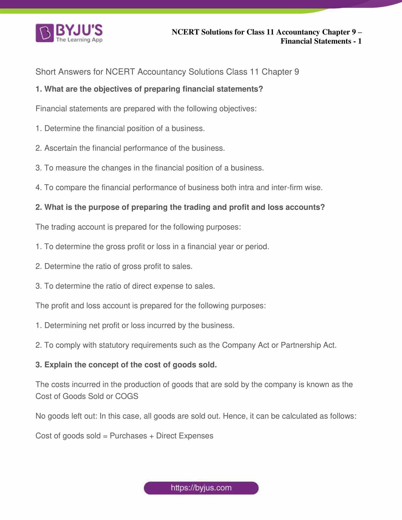 chapter 11 exam answers