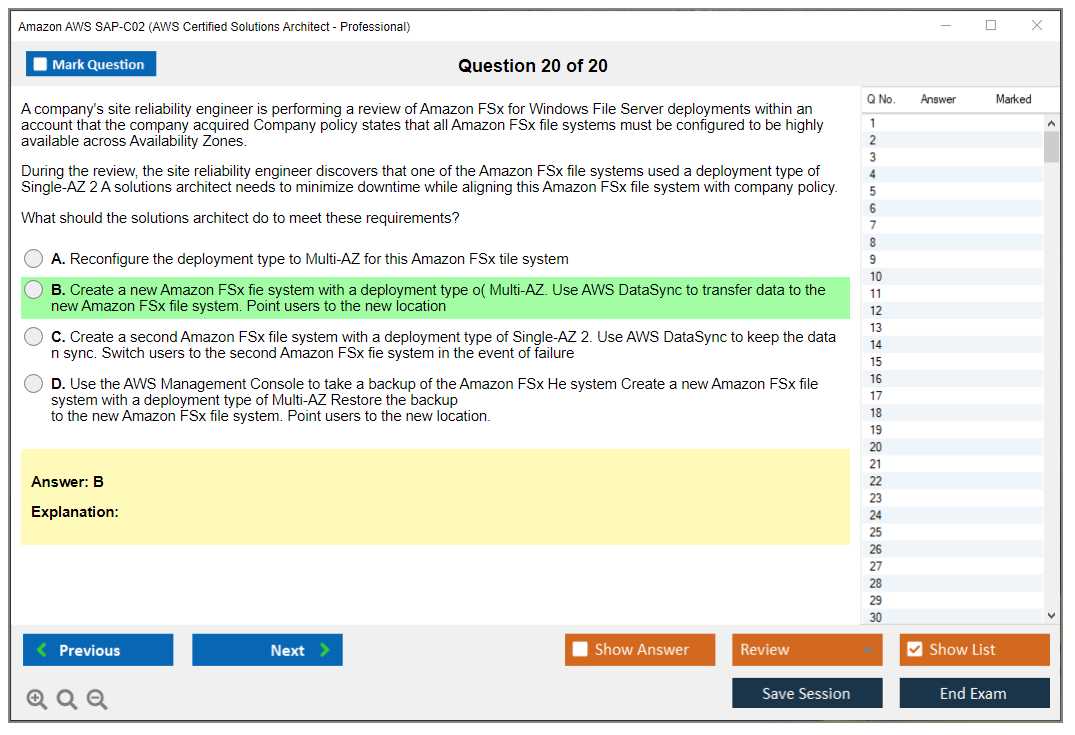 aws saa c02 exam questions and answers