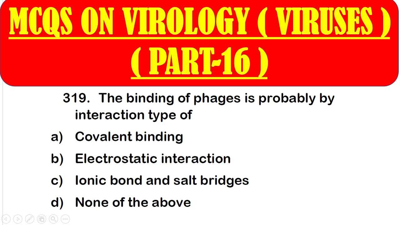 virology exam questions and answers