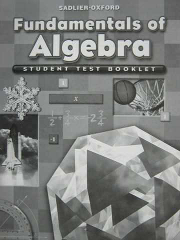 fundamentals of algebra practice book answers