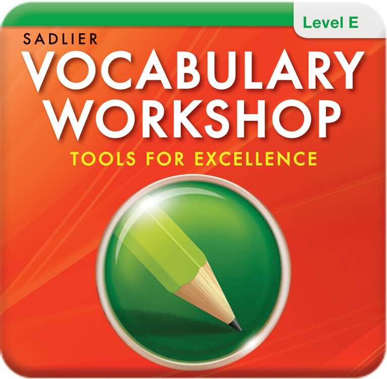 sadlier vocabulary workshop level c answers