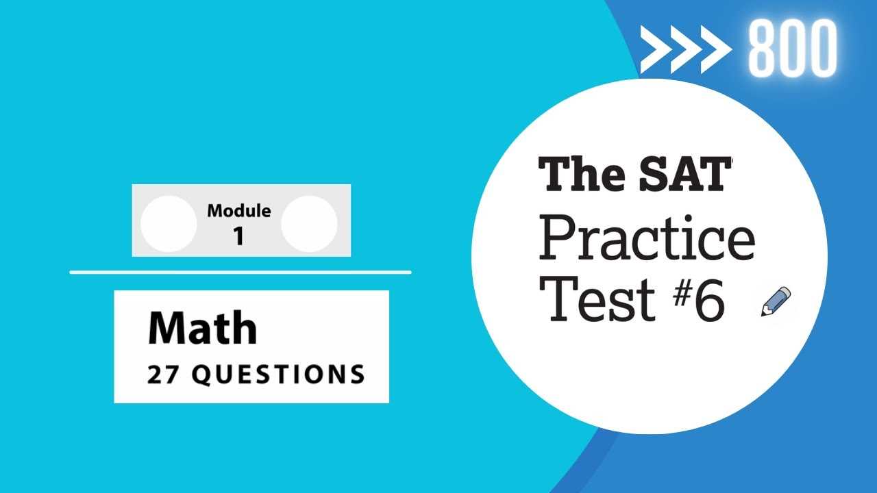 sat test 6 answers