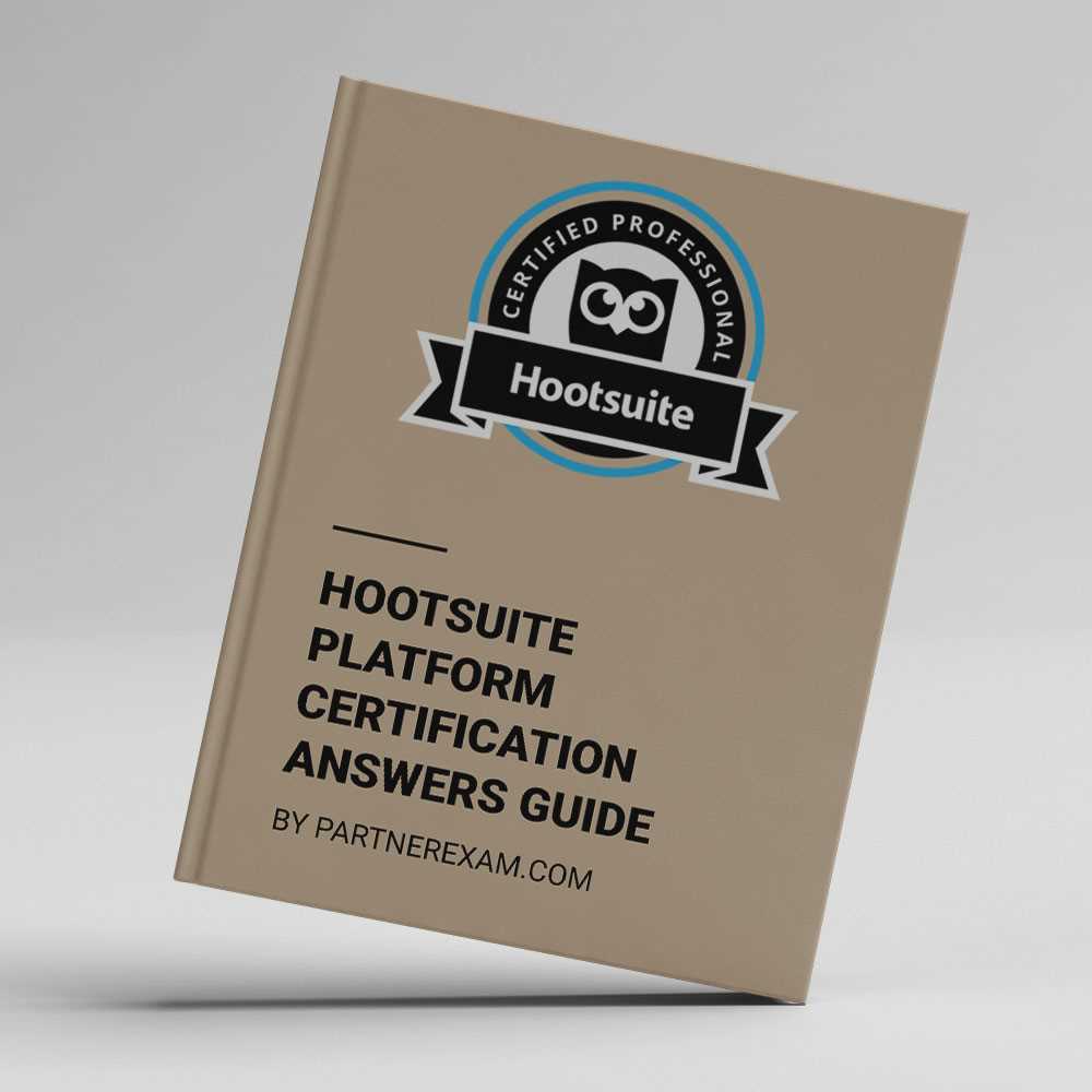 hootsuite platform training exam answers