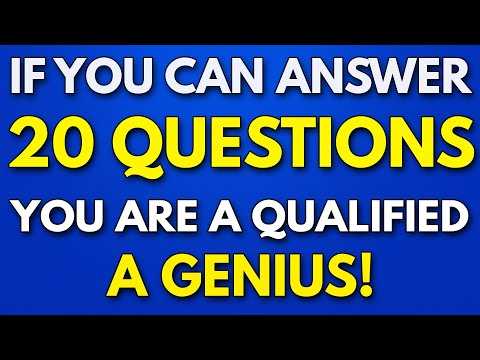 genius questions and answers