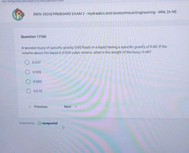 geotechnical engineering exam questions and answers