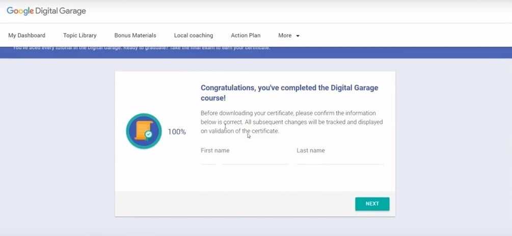 google digital marketing exam answers