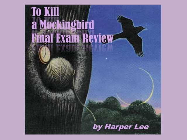 to kill a mockingbird test answers