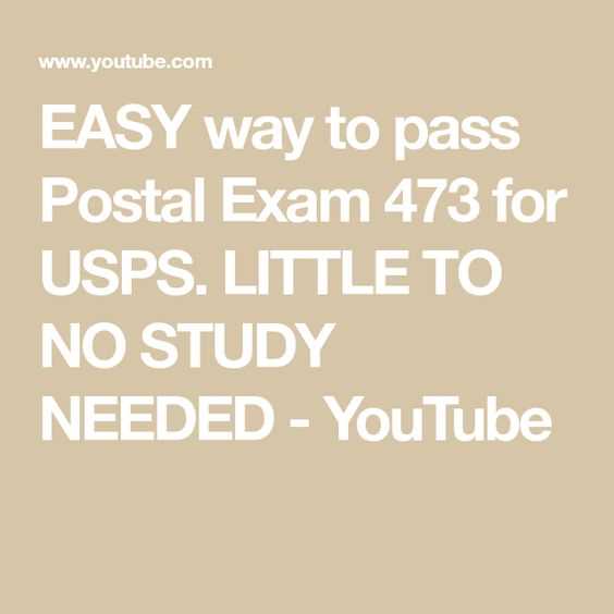 study for usps exam