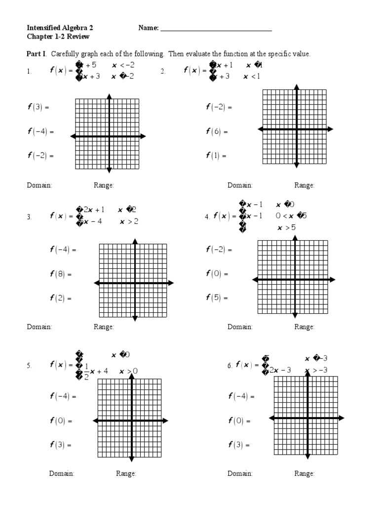 algebra 2 chapter 6 review answer key