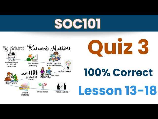 sociology 101 exam 3