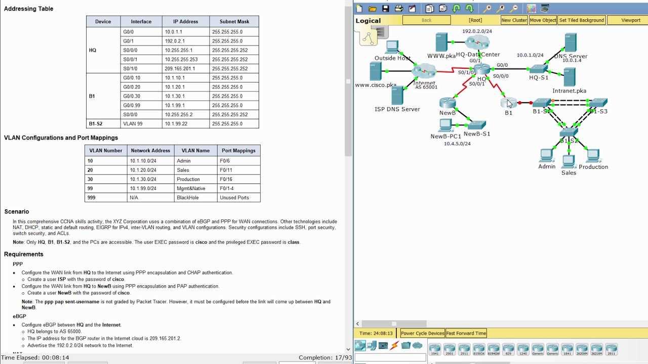 packet tracer 8.1.3.3 answers