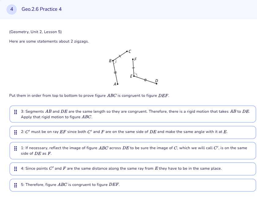 lesson 2.6 practice b geometry answers