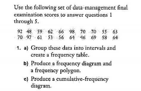 data management exam questions and answers