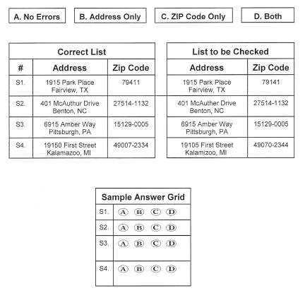 free postal exam 473